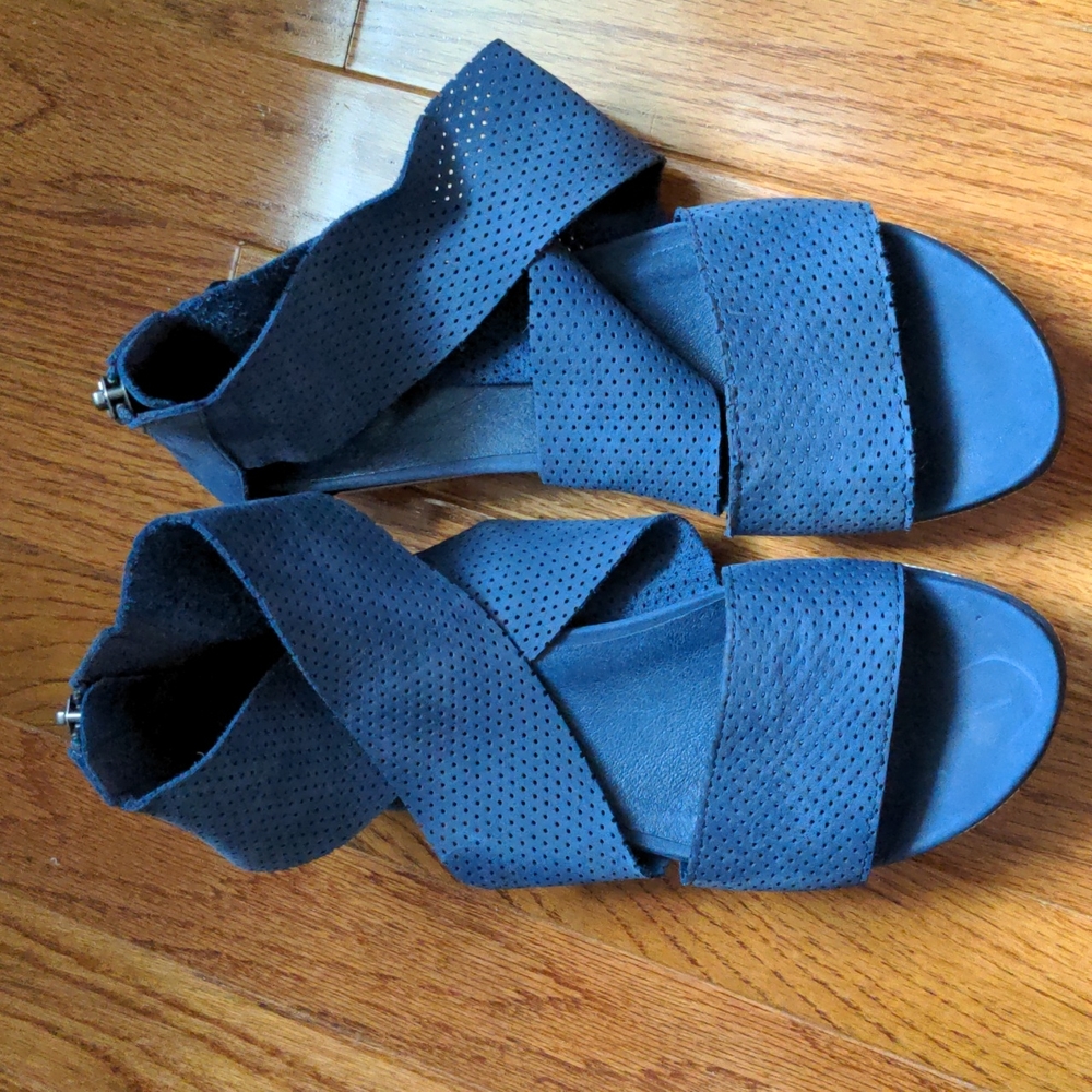 Eileen Fisher Blue Shoes